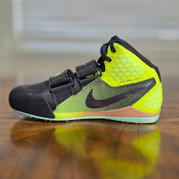 Nike Zoom Javelin Elite 3 Track & Field Spikes Shoes Black Volt 10.5 DV9193-001 - Picture 9 of 16